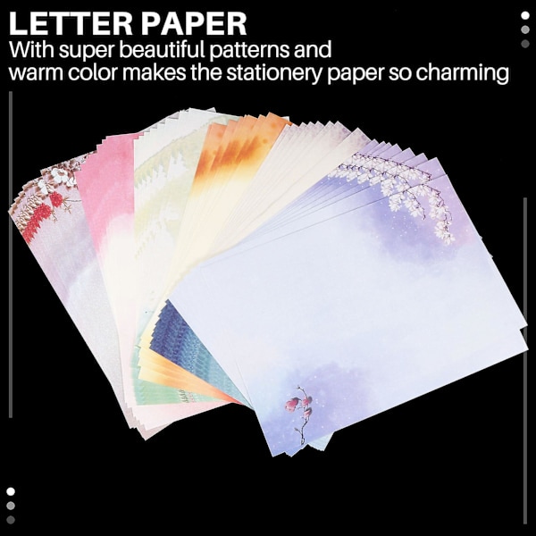 48 st kontorspapper, brevpapper, brevset