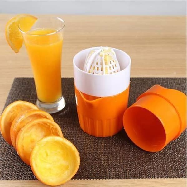 Citruspress - Manuell - ABS-plast - Orange - 9 x 17,5 cm