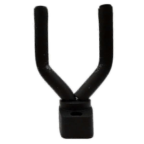 5-pack svart gitarrhängare väggfäste display med skruvar passar gitarrer [JKW]