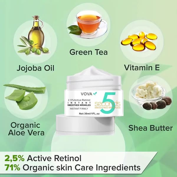 VOVA Active Retinol Ansiktskräm 30ml