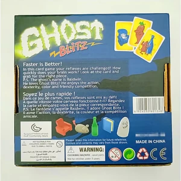 Geistes Blitz Hauska perhepeli Ghost Blitz -lautapelillä, uusi ja erittäin suosittu perhepeli