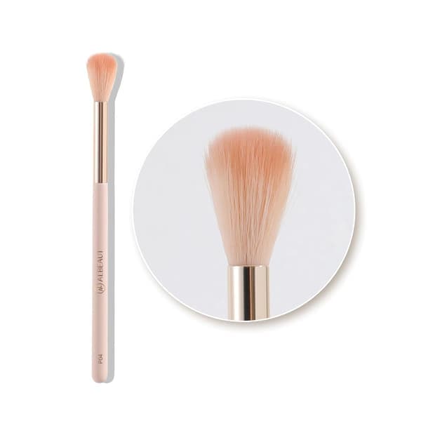 Highlighterbørste, fluffy øjenskyggebørste, uundværligt makeupværktøj til highlighter og blush (Medium Blender)
