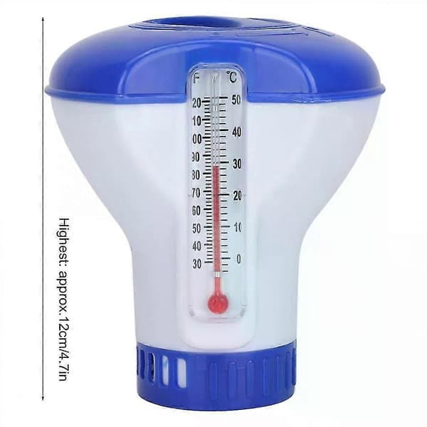 Klor Brom Tabletter Flytande Dispenser Floater Spa Bubbelpool Pool Tillbehör