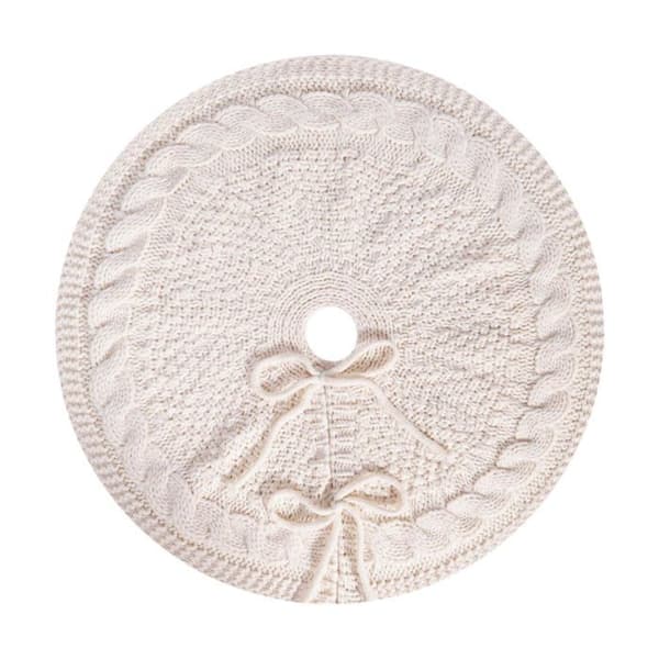 Juletreskjørt - Juledekorasjon - Treunderlag - Diameter 46 cm - Polyestermateriale - Enkel installasjon