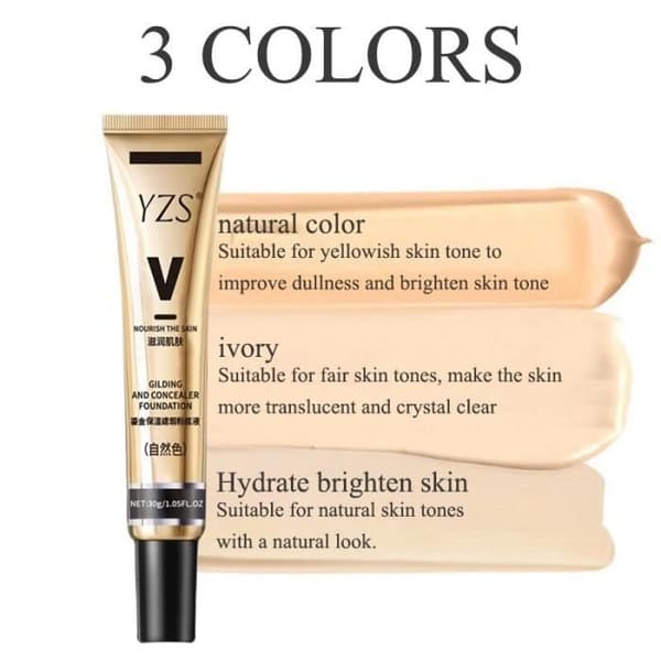 03Brighten-A Style Complete Skin Correcting Cream, Professionell Ansiktsfoundation, Concealer