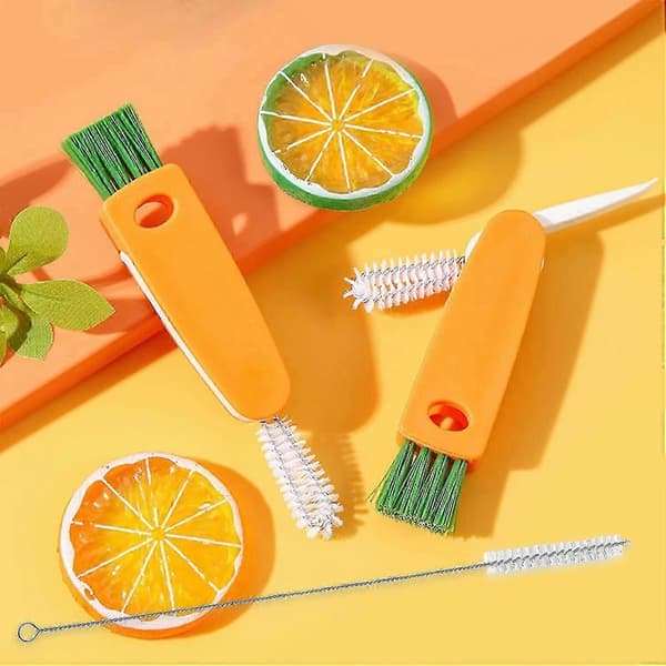 3-in-1 pieni puhdistusharja ja pilliharja