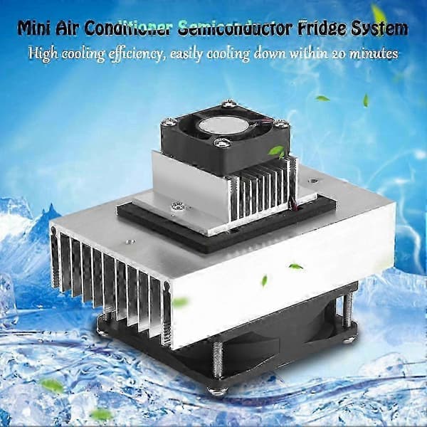 DIY Kølesystem Kit Halvleder Termoelektrisk Peltier Køling System Air Condit