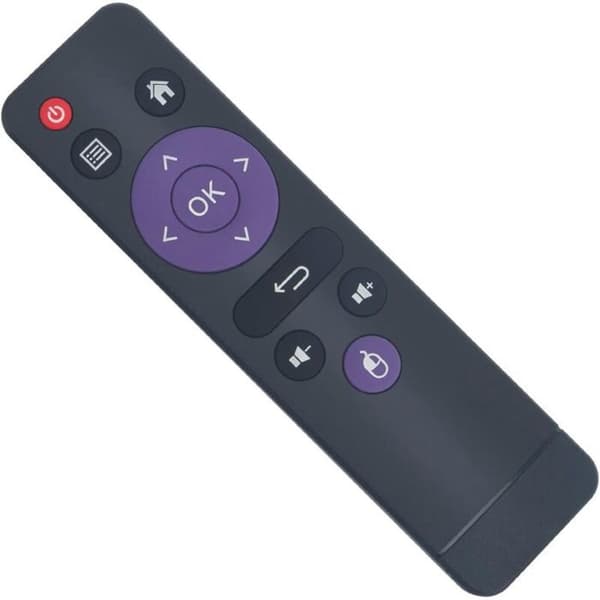 Pakke med 2 erstatningsfjernkontroller for MXQ H96 X88 Pro TV-boks