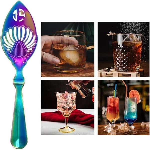 Absintske, 304 rustfrit stål, hult design, barværktøj, til cocktails og buffeter