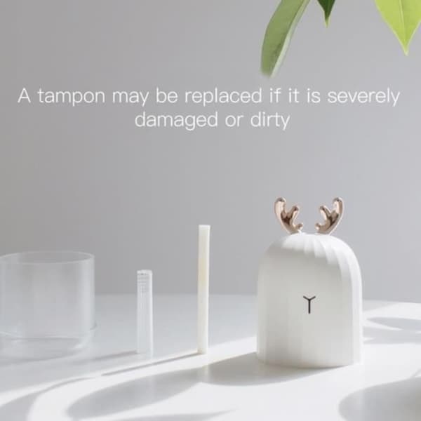220 ml mini luftfugter æterisk olie diffuser aromaterapi hjem ultralyd USB natlys kanin