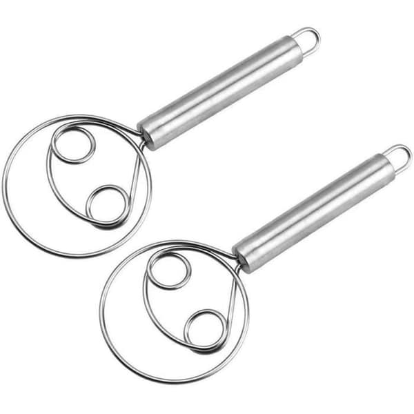 Piskeris - Rustfrit Stål - 2 stk - Høj Kvalitet - Rustfrit - Ergonomisk