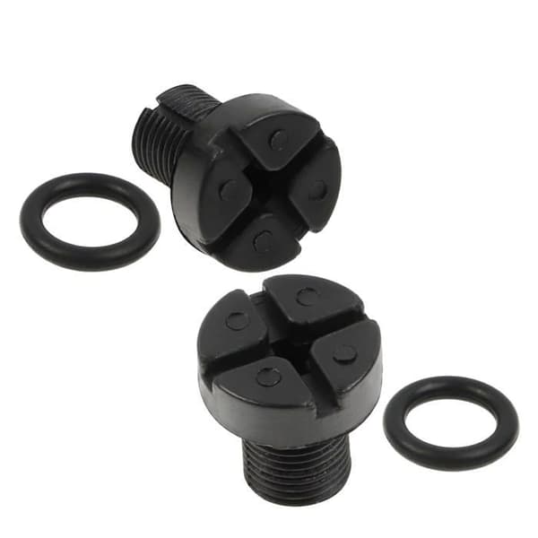 Pakke med 20 nylonudluftningsskruer 17×16mm - Kølevæskebeholder Radiator E30/E36/E39/E46 + pakning