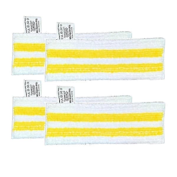 4-pack mikrofibergolvdukar, slipgolvdukar för Karcher Easyfix Sc2 Sc3 Sc4 Sc5 golv