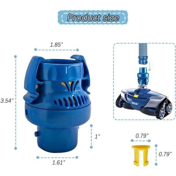 Udskiftning af FRV100 flowkontrolventil til Zodiac MX8 MX6 nedgravede automatiske poolrensere