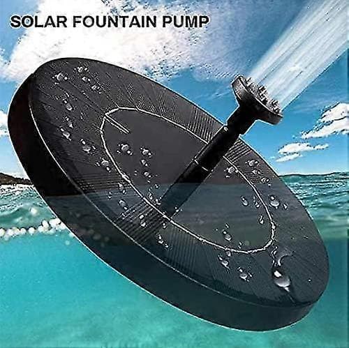 solfontän, flytande solfontän, solvattenfontän.
