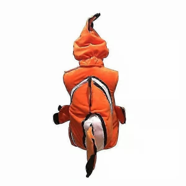 Halloween Jul Hitta Nemo Clownfisk Barndräkt - JV (gul, M(90-110CM))