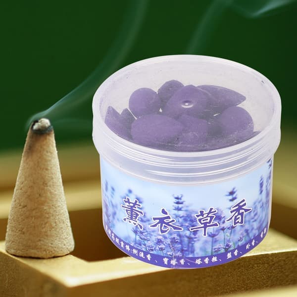 40 stk. Tilbageløbsrøgelse Refluks Tårnrøgelse Naturlig Blomster Agilawood Duft (Lavendel)