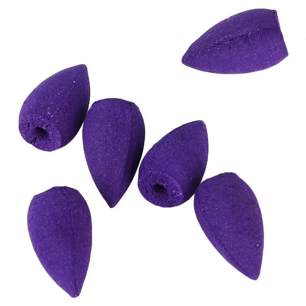 40 stk. Tilbageløbsrøgelse Refluks Tårnrøgelse Naturlig Blomster Agilawood Duft (Lavendel)
