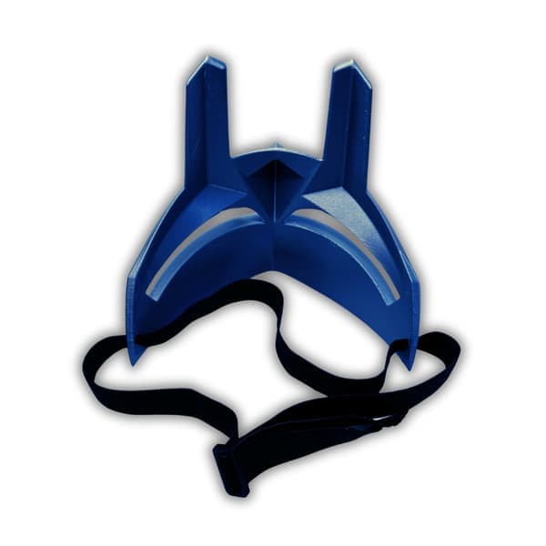 Cosplay Gladiator Halloween festmask Blå L blue