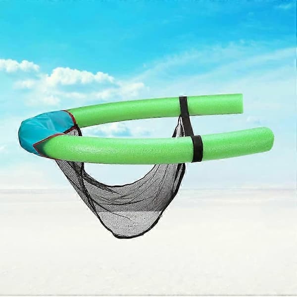 Flytande stol Poolstolar Pool Flytande stolar Pool Flytande sängstol Stång för barn som lär sig simma (grön)