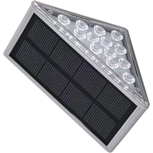 Vandtæt Solar Havelampe, Solar LED Belysning til Trapper og