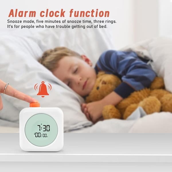 Digital Timer – 60-minutters nedtælling 3-i-1 til madlavning, ADHD & hjemmeundervisning