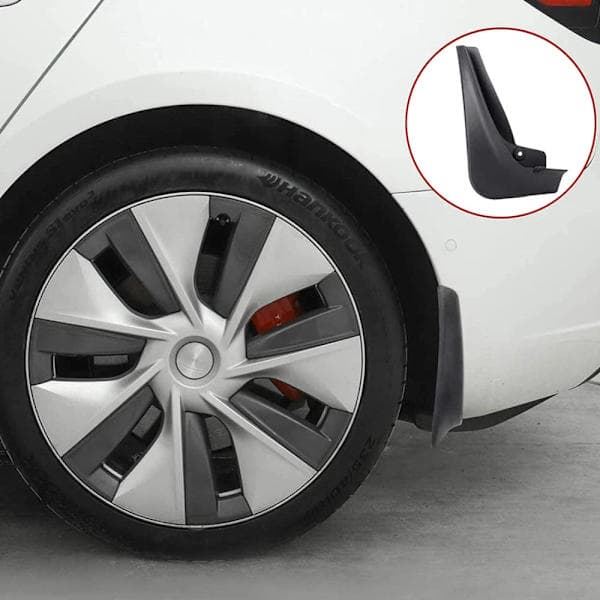stk Stænklapper til Tesla Model 3 Forreste Bageste Stænklapper Skærmbeskyttersæt Grå Model 3 Grey Model 3