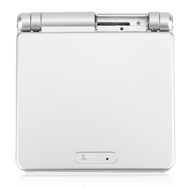 Beskyttende ABS-etui til Nintendo Game Boy Advance Gba Sp, reservedele, sølv