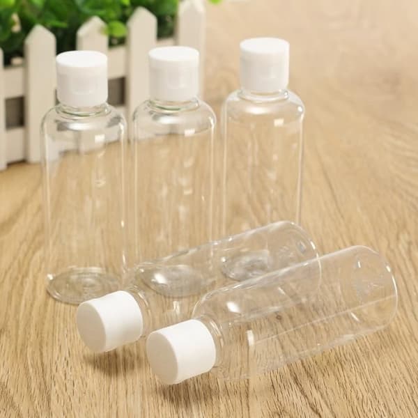 20 st 100 ml plastflaskor för reskosmetika lotionbehållare