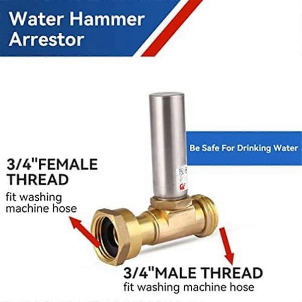 S-241 Vandhammereliminator i rustfrit stål til vaskemaskiner - XS7-