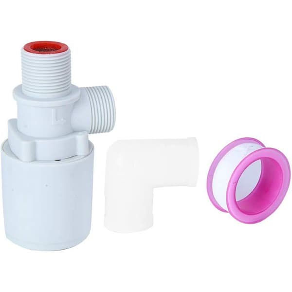 Automatisk flydende kugleventil i plast, 1,9 cm, ventil til tank, swimmingpool og rørsystem