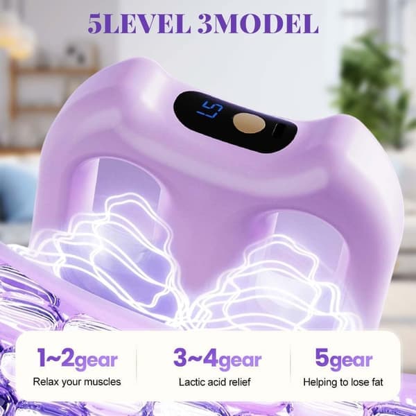 Multifunktionel Fascia Ring – 2025 ny dybdevævsvibration, ergonomisk elektrisk massager