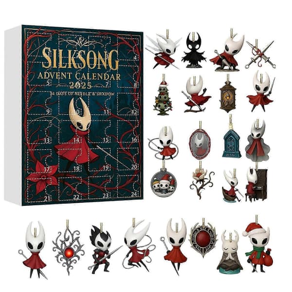 SILKSONG JULKALENDER 2026 Julkalender Blind Box Julgransprydnad