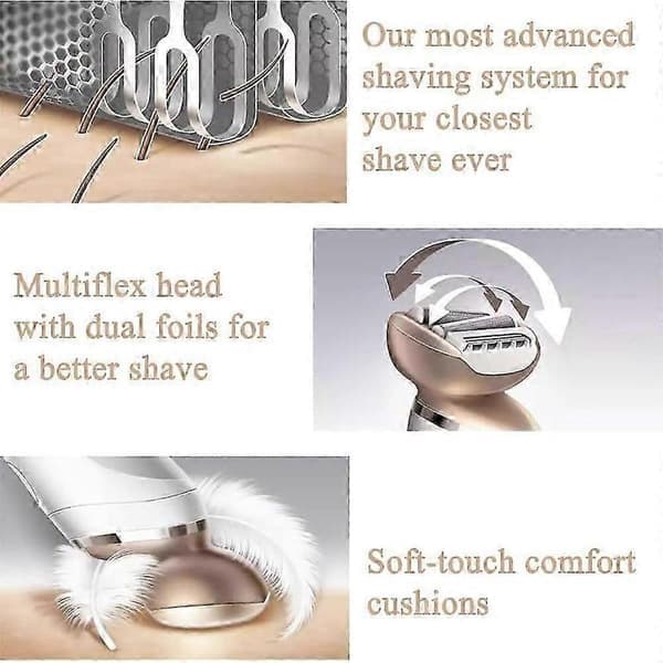 Erstatningshode for kvinner Kompatibel med Satinshave Lady Shaver BRL170