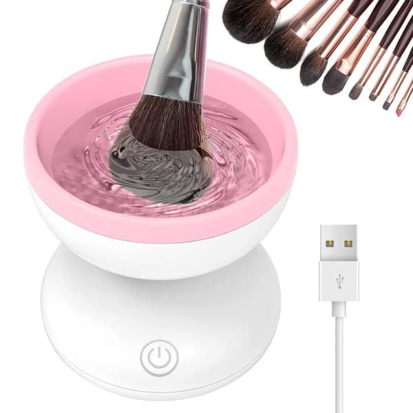 Moderne elektrisk renser, egnet for alle størrelser, hvit og rosa