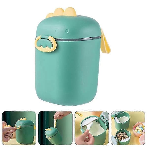 Formeldispenser Melkepulver Oppbevaringsboks Reiseformelboks Babymatbeholder