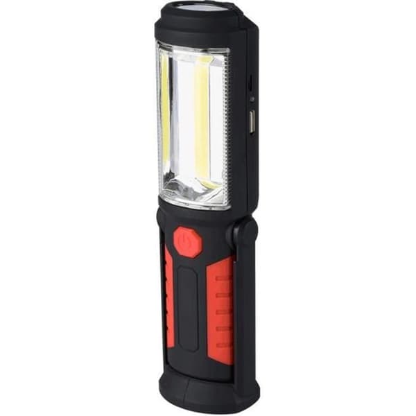 Genopladelig magnetisk lommelygte med 3W 360LM COB LED - Bærbart arbejdslys