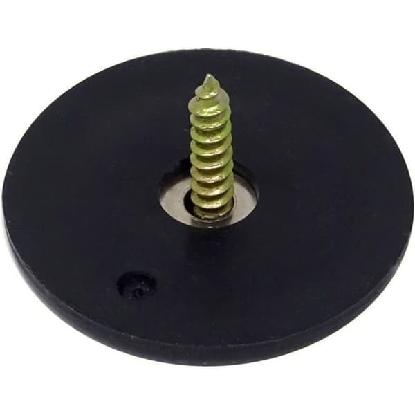 20 runde 30 mm Teflon møbelglidere - PTFE anti-ridseglider med skruer