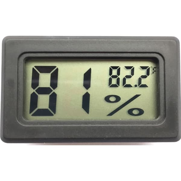 Mini digitalt hygrometer termometer indendørs fugtighedsmåler med Fahrenheit (℉) temperatursensor