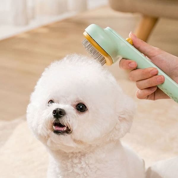 Kæledyrsplejebørste til hunde, hundehårfjernelsesbørste, kattebørste, hundekam, hundehårfjernelseskam