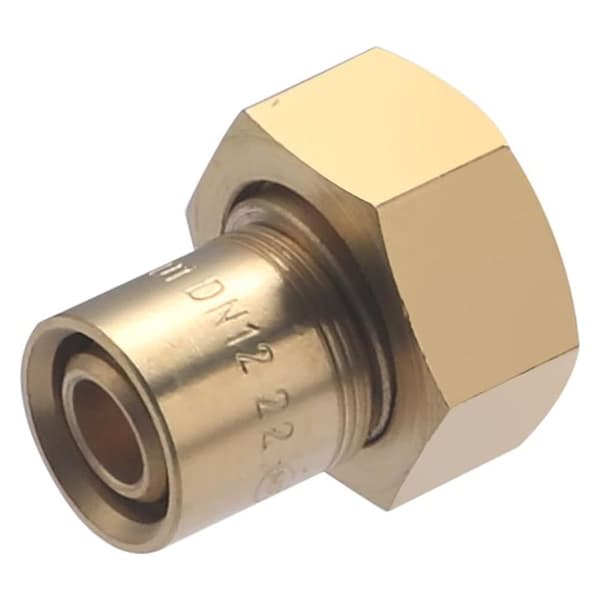 12 mm diameter glidkoppling - invändig svivel 15x21, förpackning med 10 kopplingar
