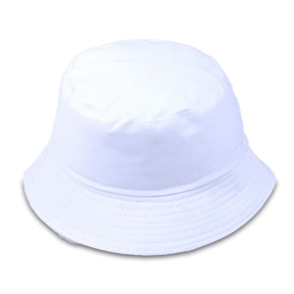 Vit Fiskehatt Bucket Hat Mössa Hatt vit white one size