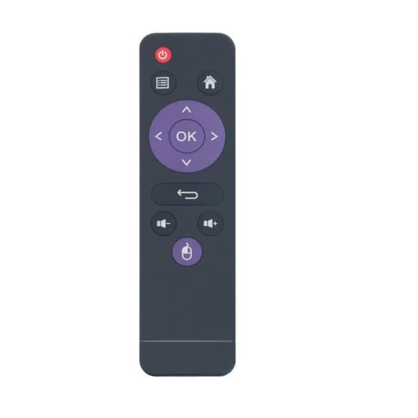 Pakke med 2 erstatningsfjernkontroller for MXQ H96 X88 Pro TV-boks