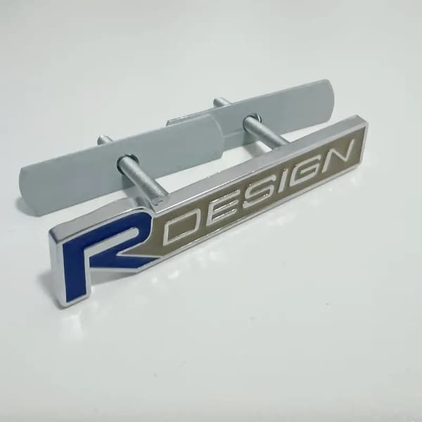 FOR Emblem R-Design grillmærke 1-pak til Volvo