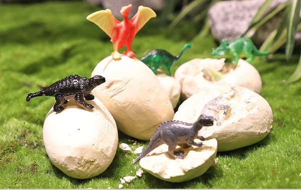 Dinosaur Egg Arkeologisk Utgravningssett - Overraskelses Blindboks DIY T-Rex Fossile Modell, Gave til Gutter AA AA