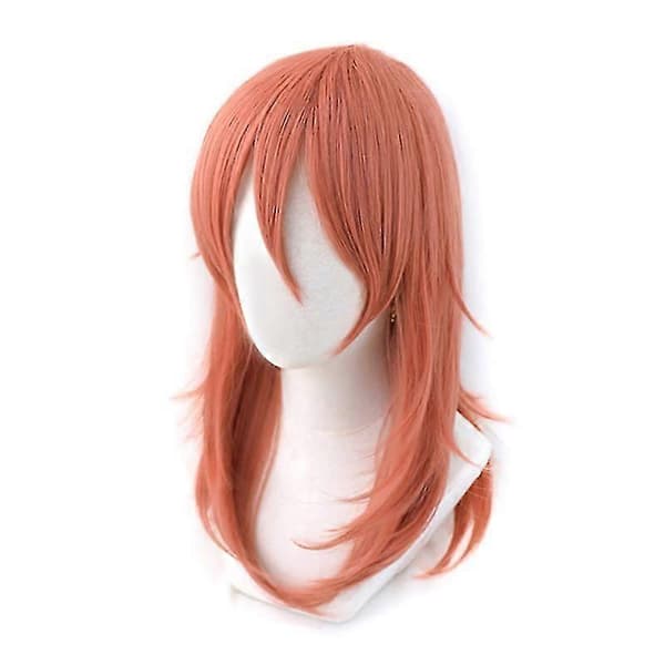 Chainsaw Man Cosplay Angel Devil pitkä peruukki joulu oranssi väri peruukki anime peruukit