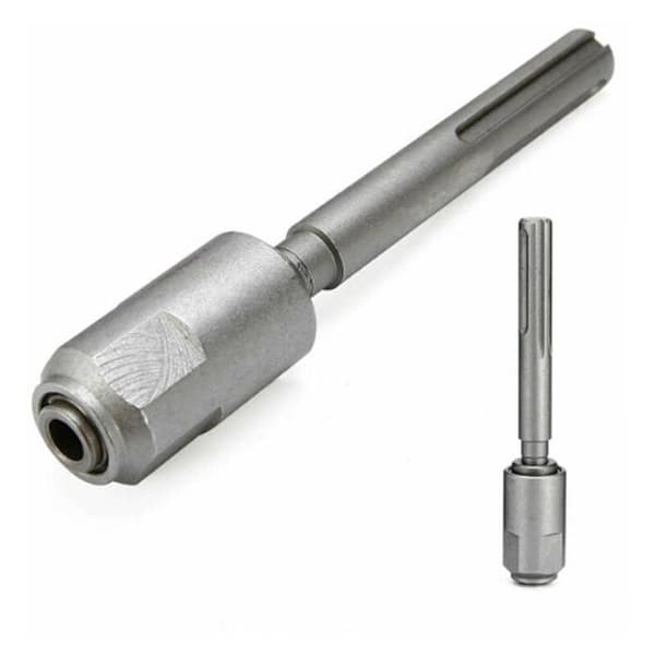 SDS Max til SDS Plus omformeradapter, 40 mm kromstål SDS Max til SDS Plus adapterfeste bitsholder for hammer