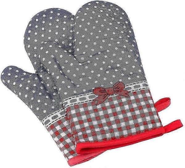 2-pack ugnsvantar, isoleringshandskar, ugnsvantar, värmebeständiga