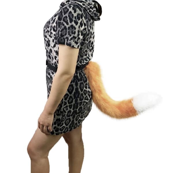 Räv Cosplay Rävsvans Tyg 03 03 03 3 3