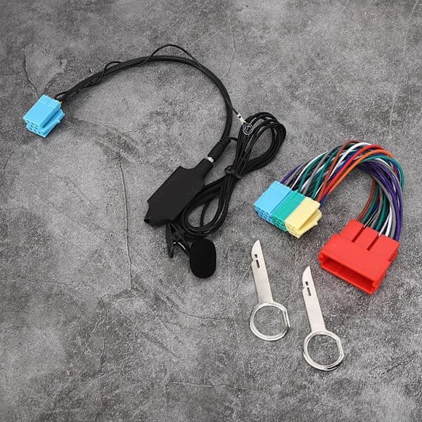 Bluetooth lydadapter (med høyttalere) for Audi A2, A3, 8L, 8P, B5, B6, B7 og A6.
